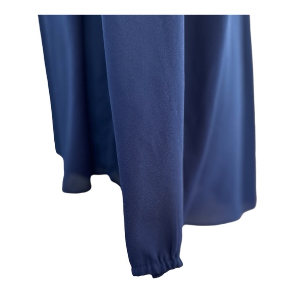 BANANA REPUBLIC Women's Long Sleeve Pleated Blouse Size XL - Picture 5 of 9